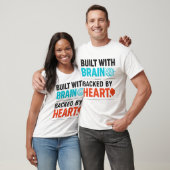 T-shirt 'Gebouwd Met Brein' (Unisex)