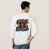T-shirt gedreven door dromen (Achterkant volledig)