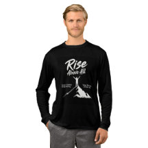 T_Shirt Geef Nooit Toe, Blijf Sterk