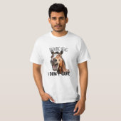 T-shirt 'Geen Zorg' (Voorkant volledig)