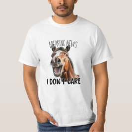 T-shirt 'Geen Zorg'