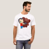 T-shirt Gege and his teddy bear (Voorkant volledig)