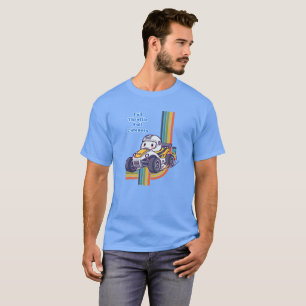 T-shirt geïnspireerd door passie voor racen en mod