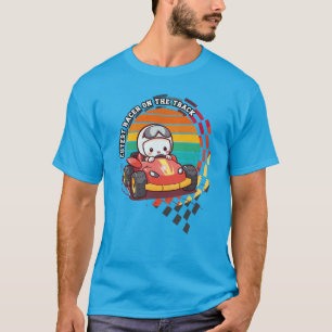 T-shirt geïnspireerd door passie voor racen en mod