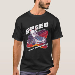 T-shirt geïnspireerd door passie voor racen en mod