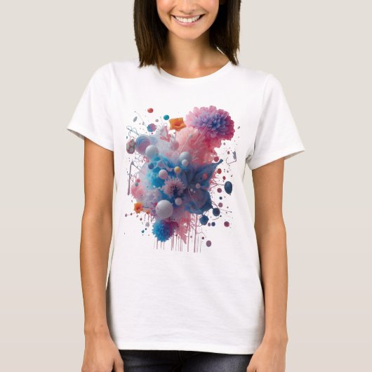 T-shirt geïnspireerd op creatieve kunst (Voorkant)