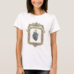 T-shirt 'Geloof Brengt Genezing' Vintage Heilig Ha