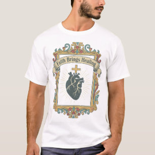 T-Shirt 'Geloof Brengt Genezing'T-Shirt