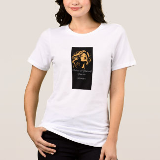 T-shirt  Geloof in jezelf je bent sterker