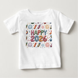 T-shirt-gelukkig nieuwjaar 2026 bijpassende famili