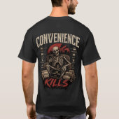 T-shirt 'Gemak Doet Teniet' (Achterkant)