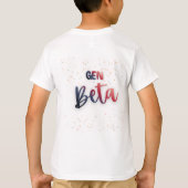 T-shirt Gen Beta (Achterkant)
