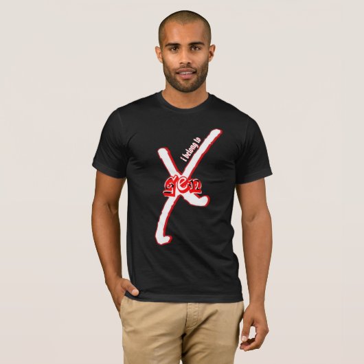 T-shirt Gen X (Voorkant volledig)