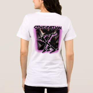 T-SHIRT GENERATIE X 80S HAARBANDEN Tri-Blend SHIRT