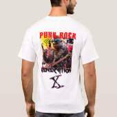 T-SHIRT GENERATIE X PUNK ROCK (Achterkant)
