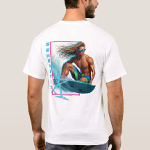 T-shirt Generation X 80s Florida Surfer Dude