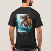 T-shirt Generation X 80s Florida Surfer Dude (Achterkant)