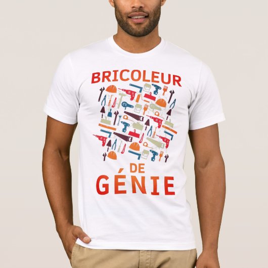 T-shirt Geniale klusser 2 (Voorkant)