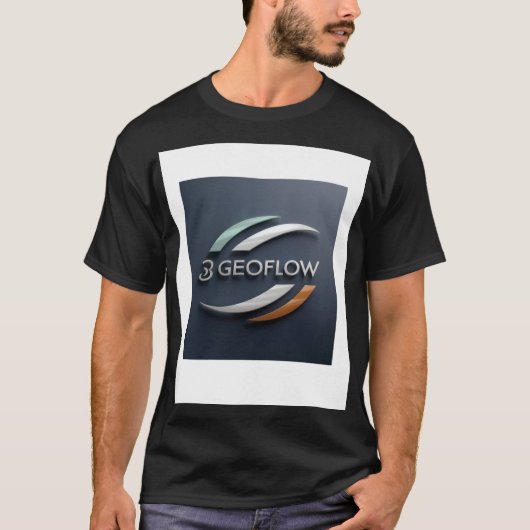 T-shirt GeoFlow (Voorkant)