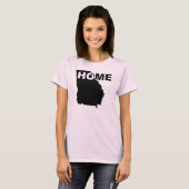 T-shirt 'Georgia, thuis weg van staat' (Voorkant volledig)