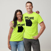 T-shirt 'Georgia thuis weg van staat' (Unisex)