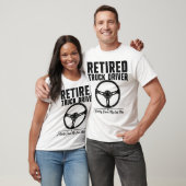T-Shirt Gepensioneerde Vrachtwagenchauffeur - Eind (Unisex)