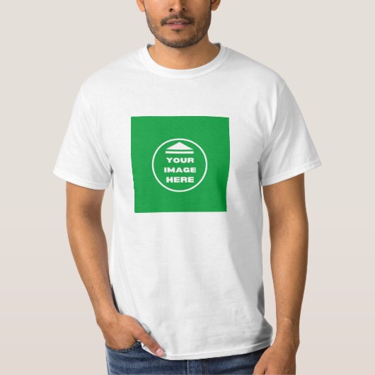 T-shirt - gepersonaliseerd - Afbeelding toevoegen (Voorkant)