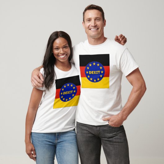 T-Shirt German Flag EU Dexit (Unisex)