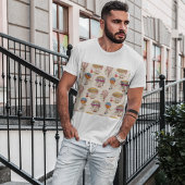 T-Shirt gestripte hot Air-ballons