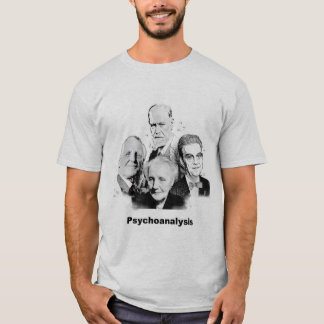 T-shirt: Geweldige denkers van de psychoanalyse T-shirt