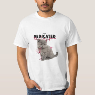 T-shirt gewijd aan alle fans van mijn kat