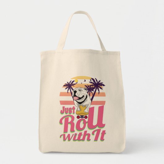 T-Shirt 'Gewoon Mee Rollen' Tote Bag (Voorkant)