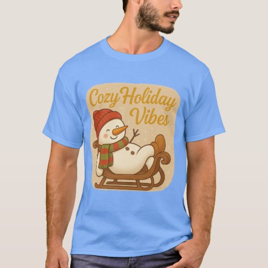 T-shirt Gezellige Kerstsfeer (Voorkant)