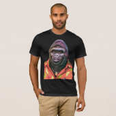 T shirt Giant Vain Gorilla ontwerp. (Voorkant volledig)