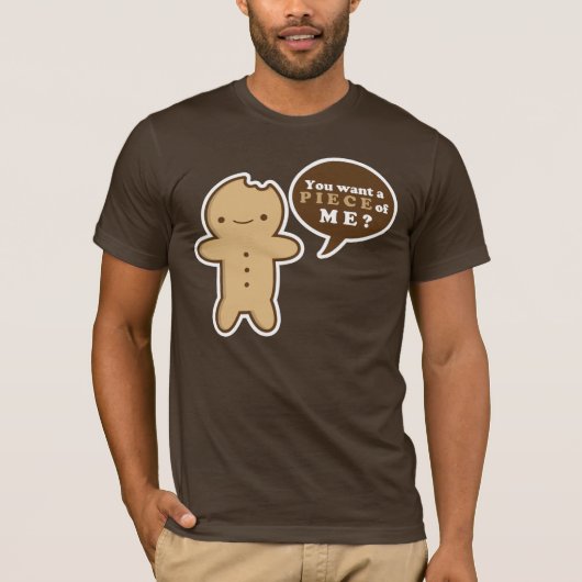 T-shirt Gingerbrood Man (Voorkant)