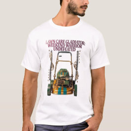 T Shirt Gladiator voor het Onderhoud van het Gazon