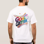 T-shirt "Goal Getter" – Laat je ambitie zien! (Achterkant)