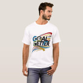 T-shirt "Goal Getter" – Laat je ambitie zien! (Voorkant volledig)
