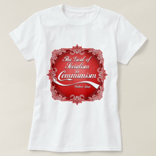 T-Shirt "GOAL OF SOCIALISME" (Design voorkant)