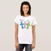 T-Shirt 'GOD kan dit aan' (Voorkant volledig)