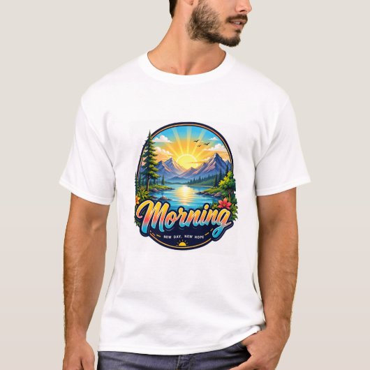 t shirt goedemorgen (Voorkant)
