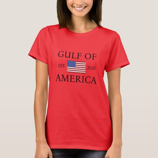 T-shirt Golf van Amerika voor vrouwen (Voorkant)