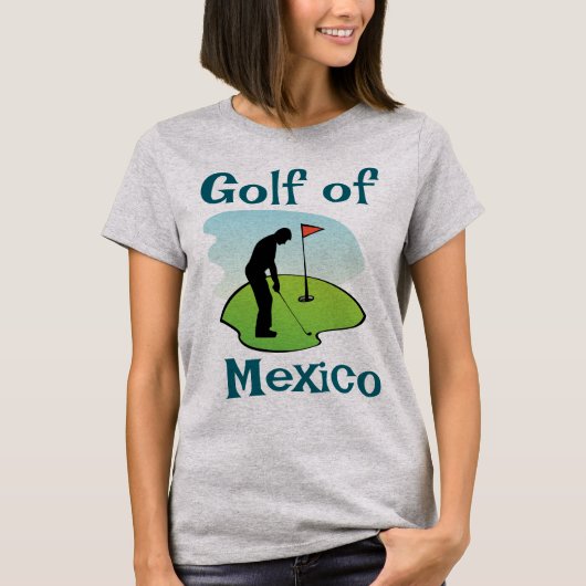 T-shirt Golf Van Mexico (Voorkant)
