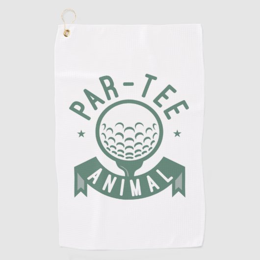 T-shirt Golfhanddoek (Voorkant)