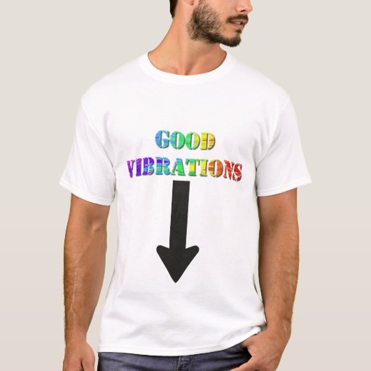 T-Shirt Good Vibrations (Voorkant)