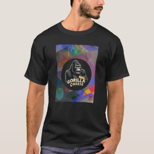 T-shirt gorilla Cheese Abstract 1