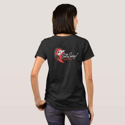 T-shirt Gottaswing Black voor vrouwen (Achterkant volledig)