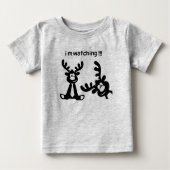 T-SHIRT GRAPPIG HERT IK KIJK VOOR KIND (Voorkant)