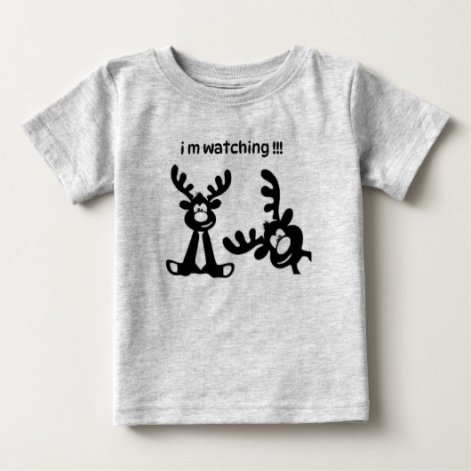 T-SHIRT GRAPPIG HERT IK KIJK VOOR KIND (Voorkant)