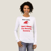 T-Shirt-Grappig Kerstcitaat Tri-Blend Shirt (Voorkant)